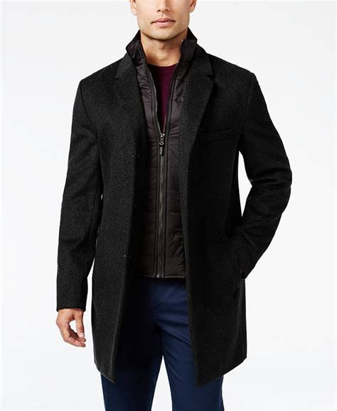 michael kors men overcoat.